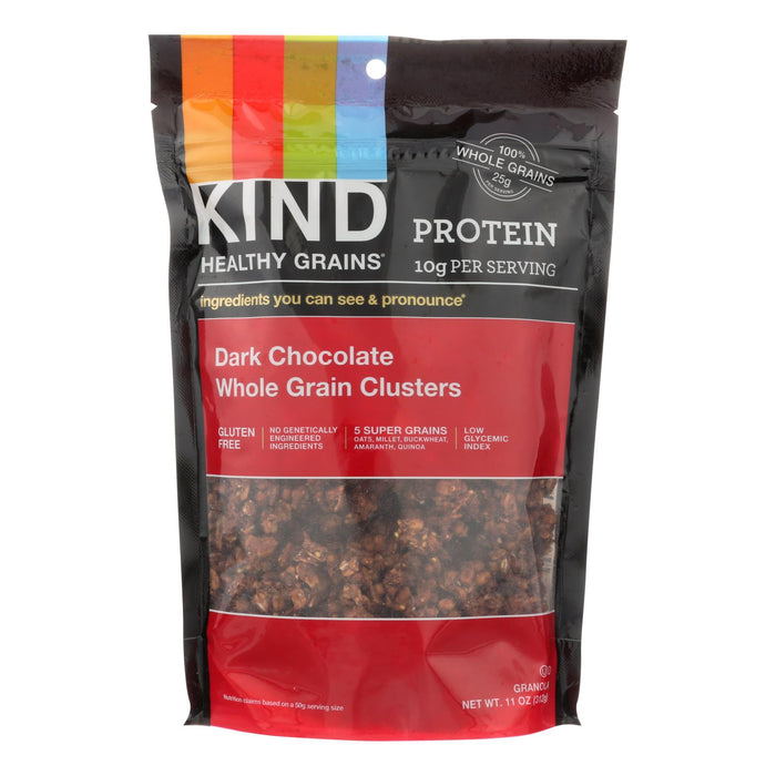Kind Dark Chocolate Whole Grain Clusters - Case Of 6 - 11 Oz