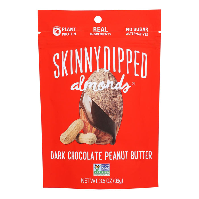 Skinnydipped -Dip Almond Peanut Butter - Case Of 10-3.5 Oz