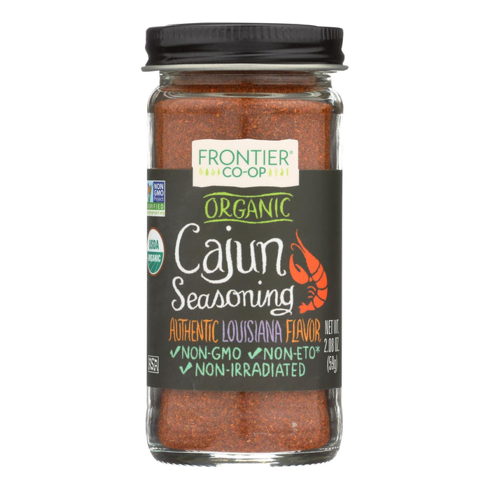 Frontier Herb Cajun Seasoning Blend -Organic - 2.08 Oz