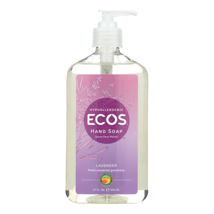 Earth Friendly Hand Soap - Lavender - Case Of 6 - 17 Fl Oz