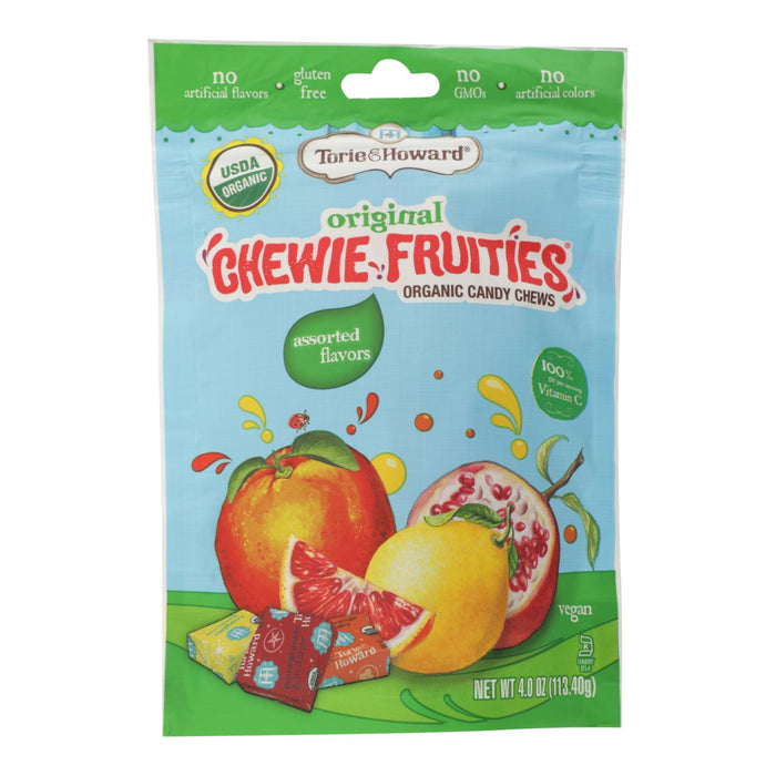 Torie And Howard Chewie Fruities - Assorted - Case Of 6 - 4 Oz.