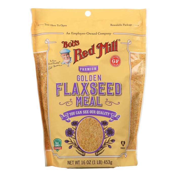 Bob's Red Mill - Flaxseed Meal - Golden - Case Of 4 - 16 Oz
