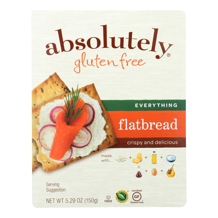 Absolutely Gluten Free - Flatbread - Original - Case Of 12 - 5.29 Oz