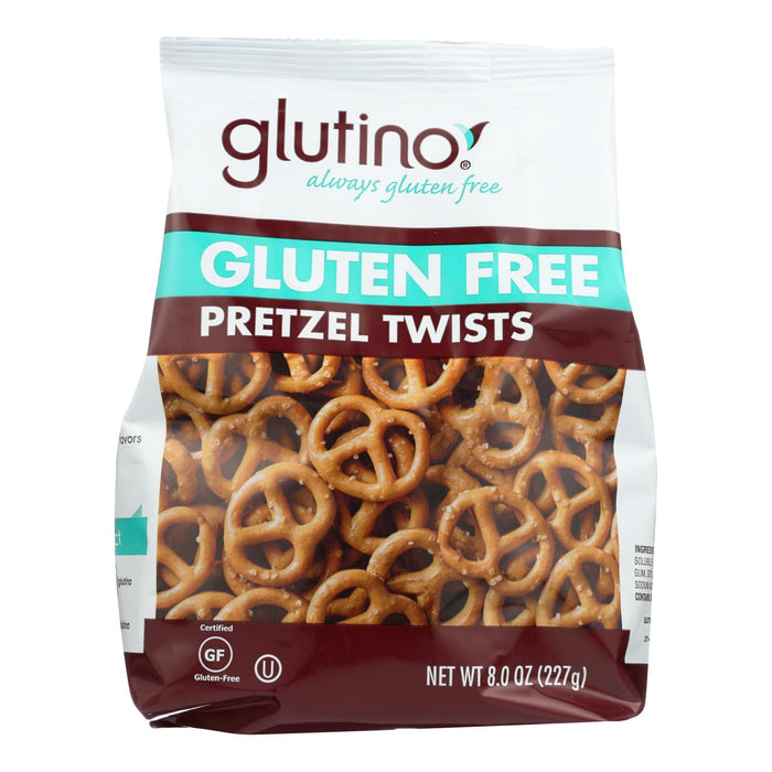 Glutino Pretzel Twists -Case Of 12 - 8 Oz.