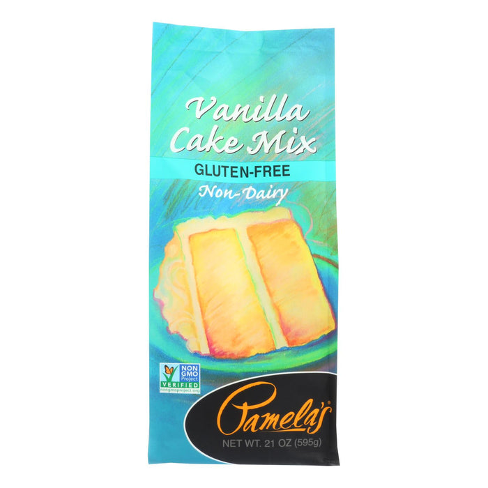 Pamela's Products - Vanilla Cake - Mix - Case Of 6 - 21 Oz