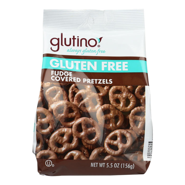 Glutino Pretzels -Chocolate Covered - Case Of 12 - 5.5 Oz.