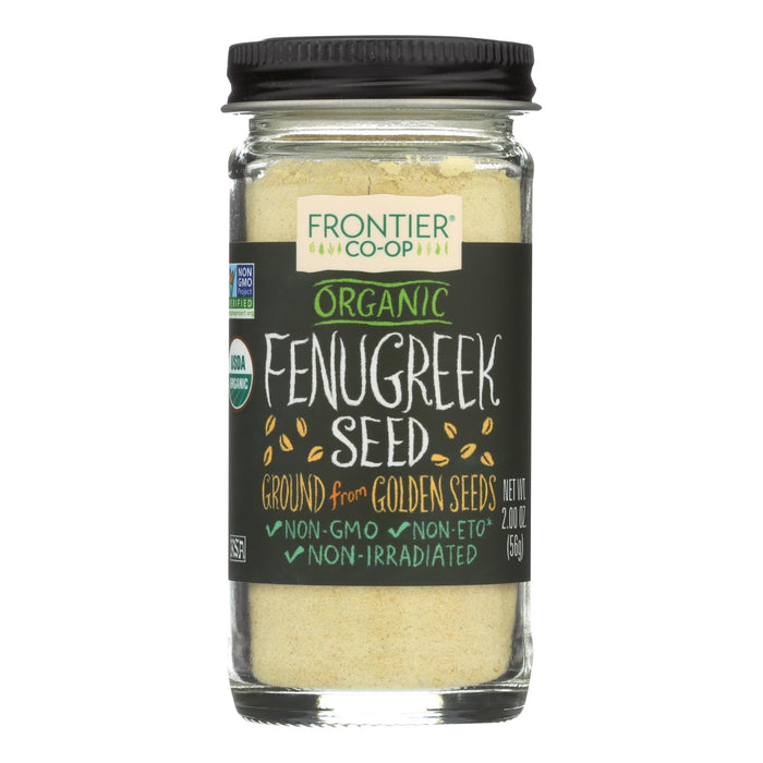 Frontier Herb Fenugreek Seed - Organic - Ground - 2.24 Oz.