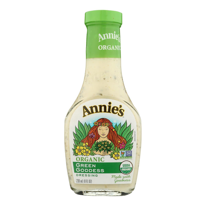 Annie's Naturals Organic Dressing Green Goddess - Case Of 6 - 8 Fl Oz