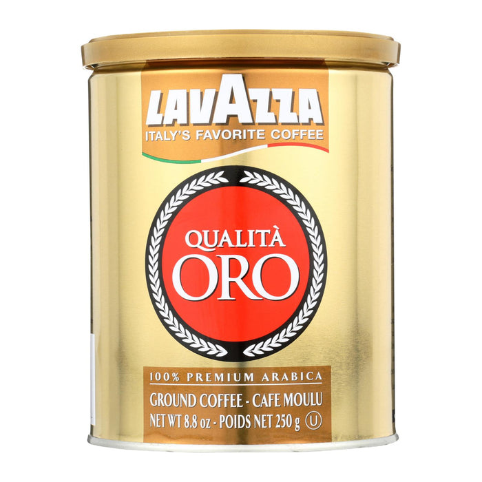 Lavazza Ground Coffee - Qualita Oro Canned - Case Of 12 -8.8 Oz