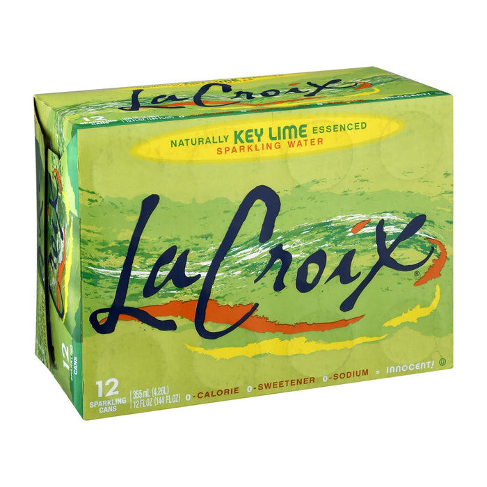 Lacroix - Sparkling Water - Key Lime - Case Of 2 - 12/12 Fl Oz