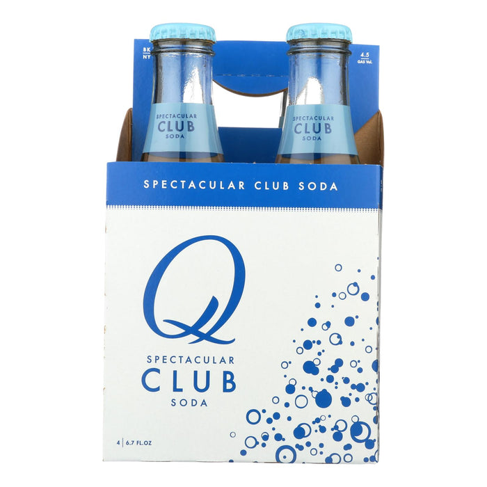 Q Drinks - Club Soda - Case Of 6 -6.7 Oz.