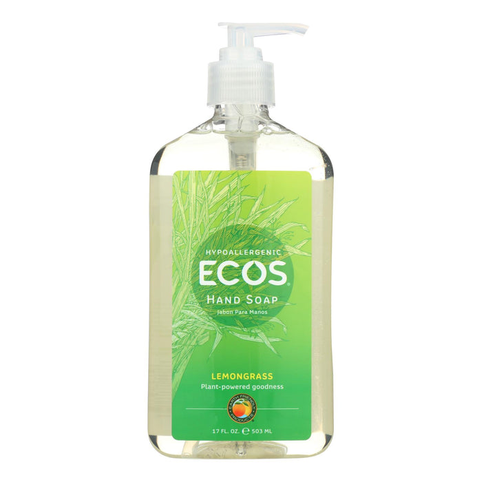 Earth Friendly Hand Soap - Lemongrass - Case Of 6 - 17 Fl Oz