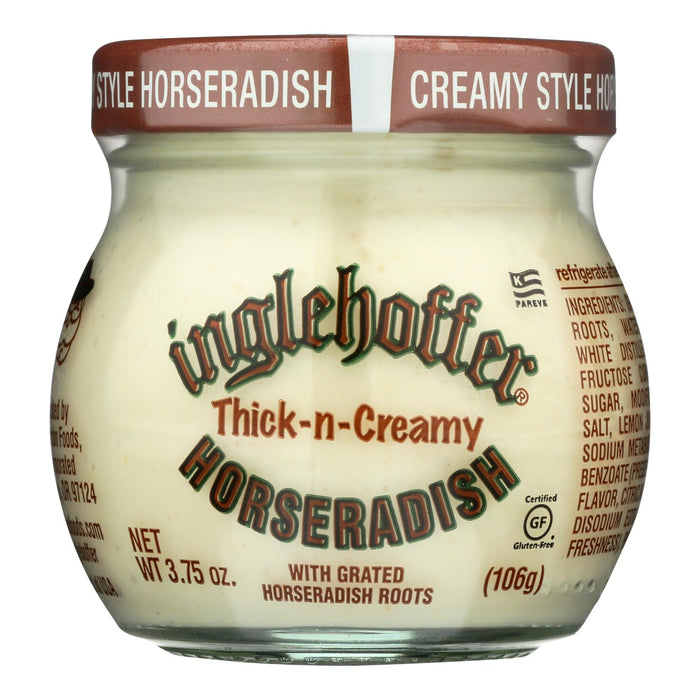 Inglehoffer - Cream Style Horseradish - Case Of 12 - 3.75 Oz