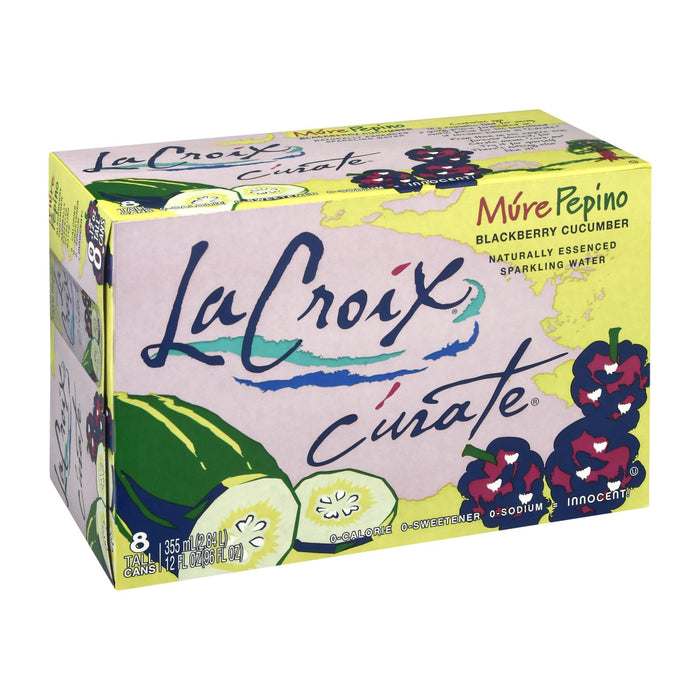 Lacroix Sparkling Water - Mure Pepino - Case Of 3 - 8/12 Fl Oz.