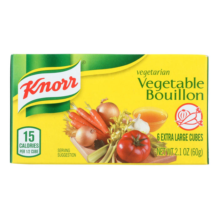 Knorr Bouillon Cubes - Vegetable - Extra Large - 2.13 Oz - Case Of 24.