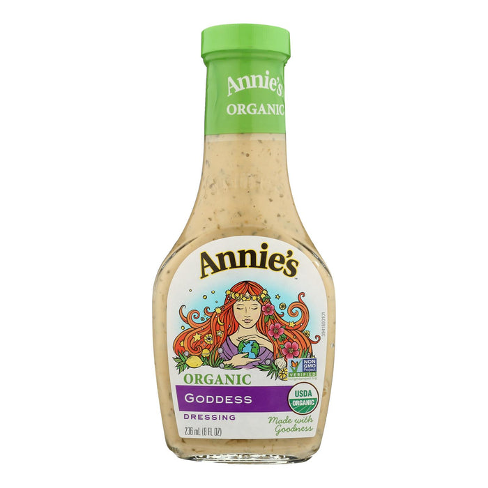 Annie's Naturals Organic Dressing Goddess - Case Of 6 - 8 Fl Oz