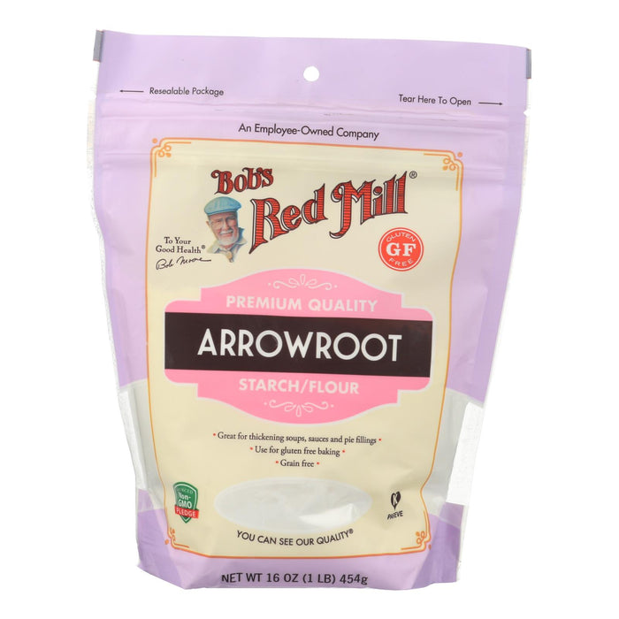 Bob's Red Mill - Arrowroot Starch - Case Of 4-16 Oz
