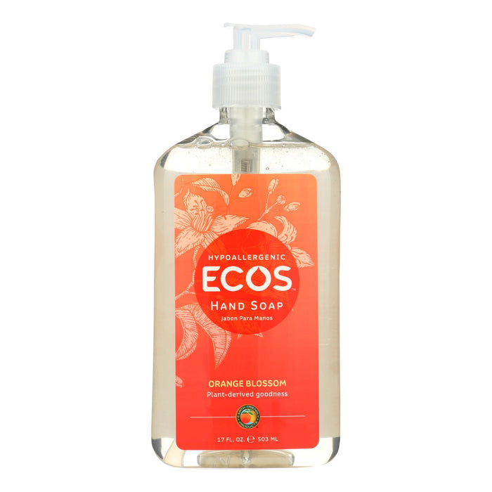 Earth Friendly Hand Soap - Orange Blossom - Case Of 6 - 17 Fl Oz.