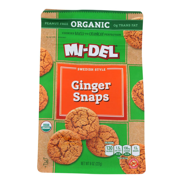 Midel - Ginger Snaps -Case Of 8 - 8 Oz