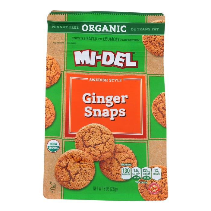 Midel - Ginger Snaps - Case Of 8 - 8 Oz.