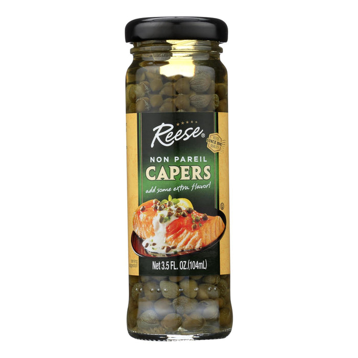 Reese Non Pareil Capers - Case Of 12 - 3.5 Oz