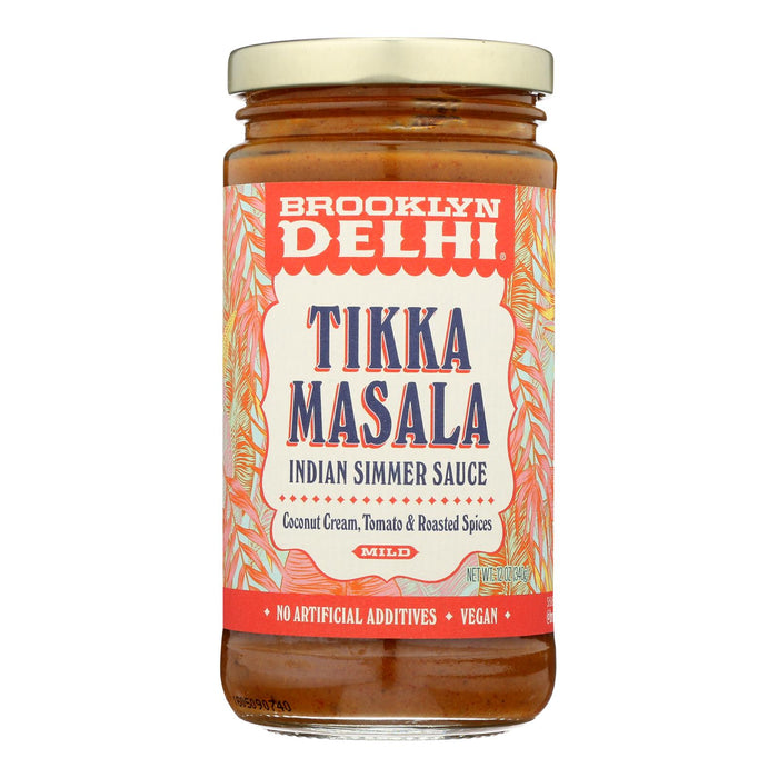 Brooklyn Delhi - Tikka Masala Simmer Sauce - Case Of 6 - 12 Oz