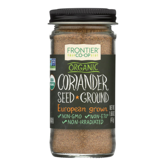 Frontier Herb Coriander Seed -Organic - Ground - 1.60 Oz