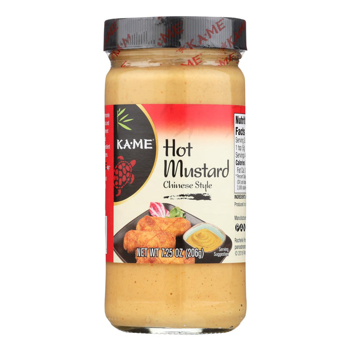 Ka'me Hot Mustard - Case Of 12 - 7.25 Oz