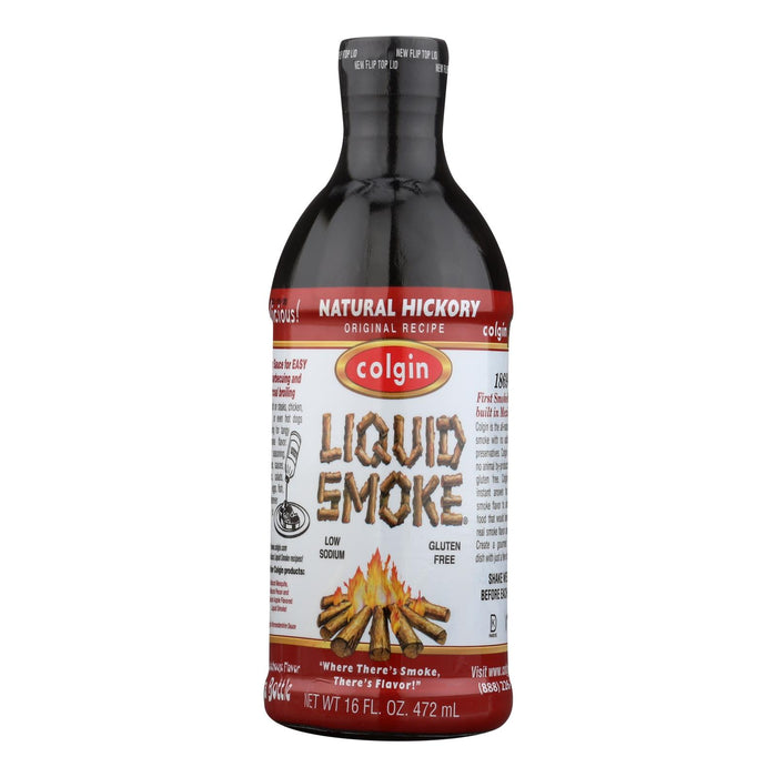 Colgin Liquid Smoke - Hickory - Case Of 6 - 16 Fl Oz.