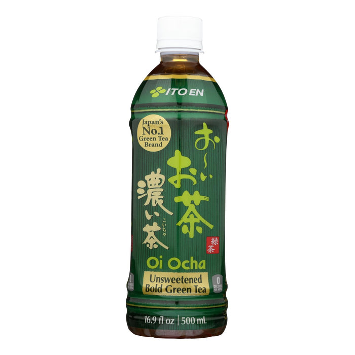 Ito En Oi Ocha Dark Green Tea - Case Of 12 - 16.9 oz