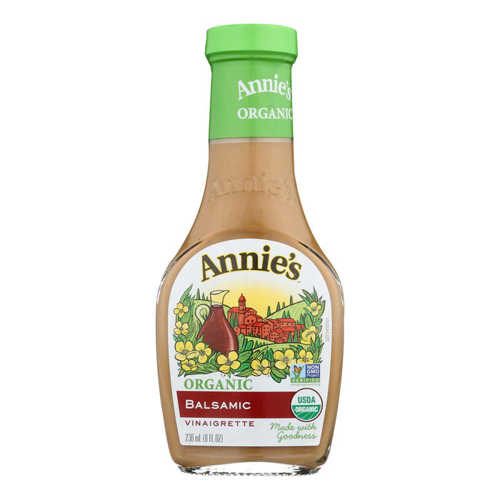 Annie's Naturals Vinaigrette Organic Balsamic - Case Of 6 - 8 Fl Oz