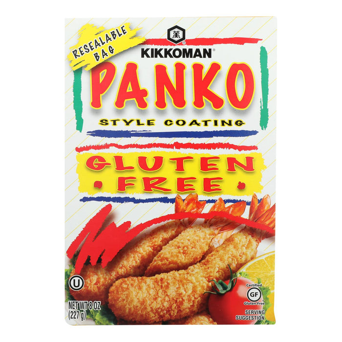 Kikkoman Coating Bread Crumbs - Panko Style - Case Of 12 - 8 Oz.