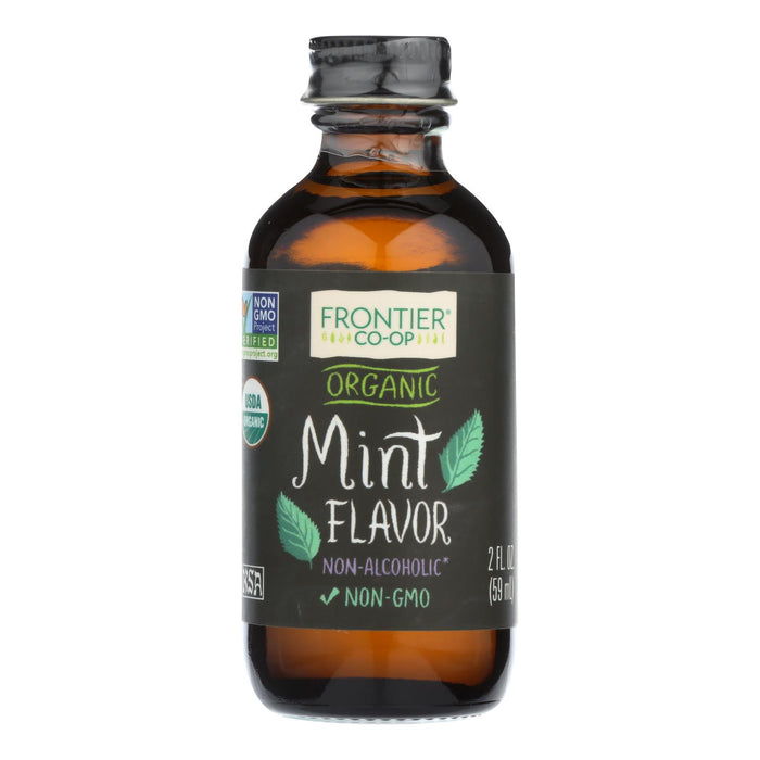 Frontier Herb Mint Flavor - Organic -2 Oz