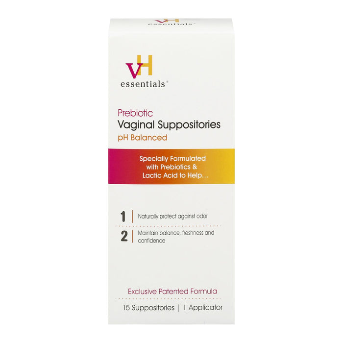 Vh Essentials -Vaginal Suppositories Pre - 1 Each - 15 Ct