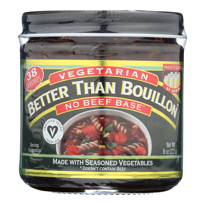 Better Than Bouillon Vegan Base - No Beef - Case Of 6 - 8 Oz