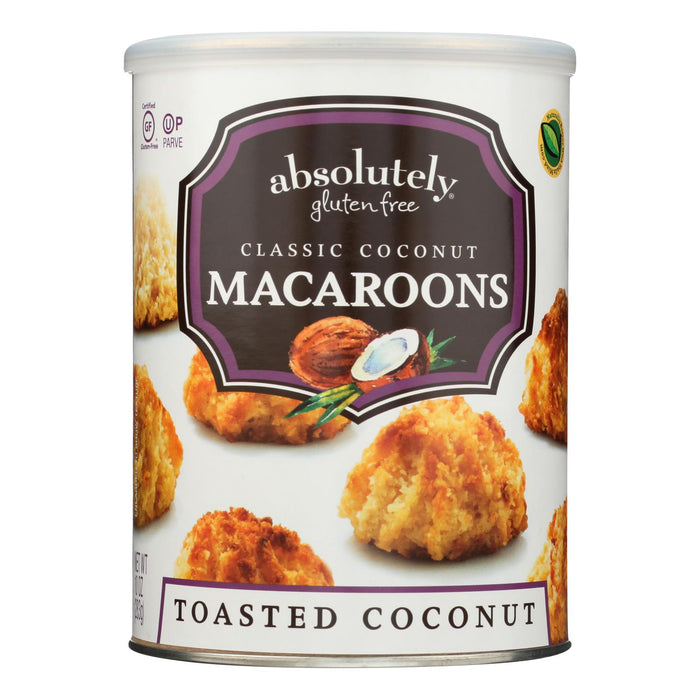 Absolutely Gluten Free Macaroons - Coconut - Classic - Case Of 6 - 10 Oz.