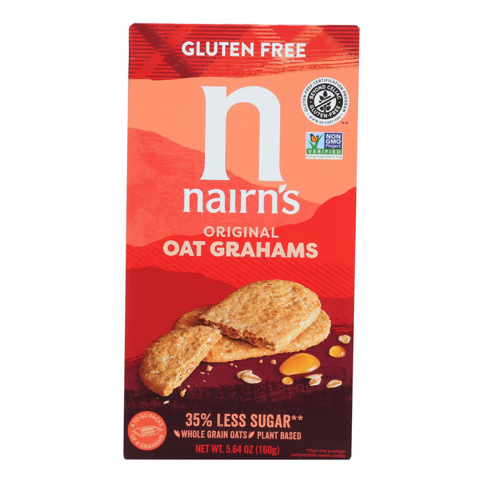 Nairn's - Cookie Gluten Free Oat Grahams Original - Case Of 6-5.64 Oz.