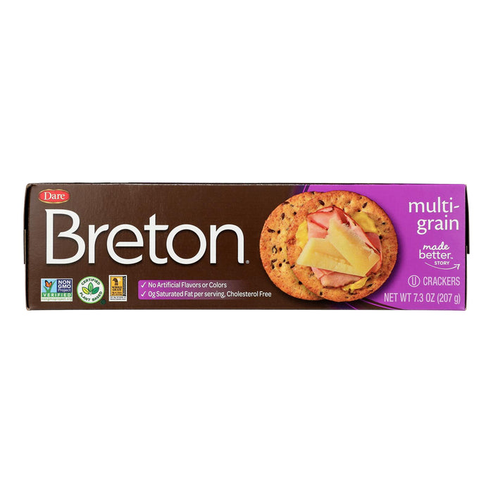 Breton/dare - Crackers Multigrain - Case Of 12-7.3 Oz.