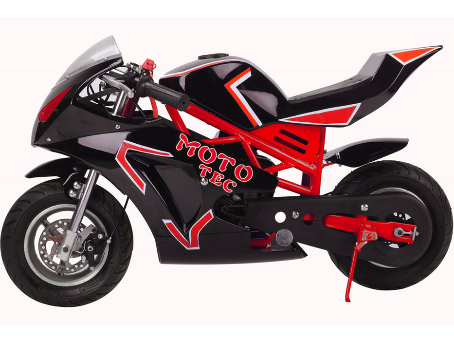 Gas Pocket Bike Gt 49cc 2-stroke Red.