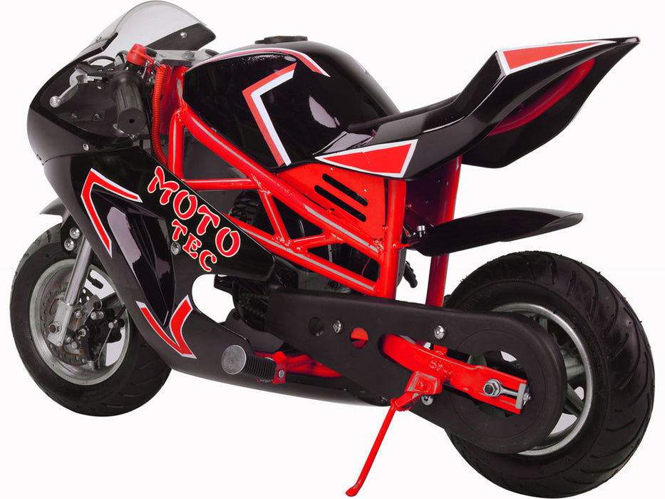 Gas Pocket Bike Gt 49cc 2-stroke Red.