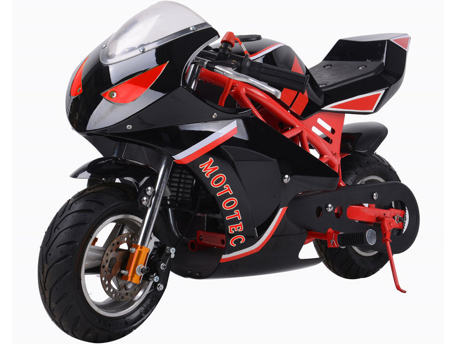 Gas Pocket Bike Gt 49cc 2-stroke Red.