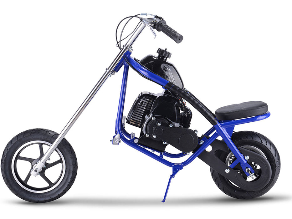 Gas Mini Chopper 49cc Blue