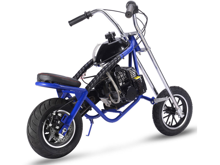 Gas Mini Chopper 49cc Blue