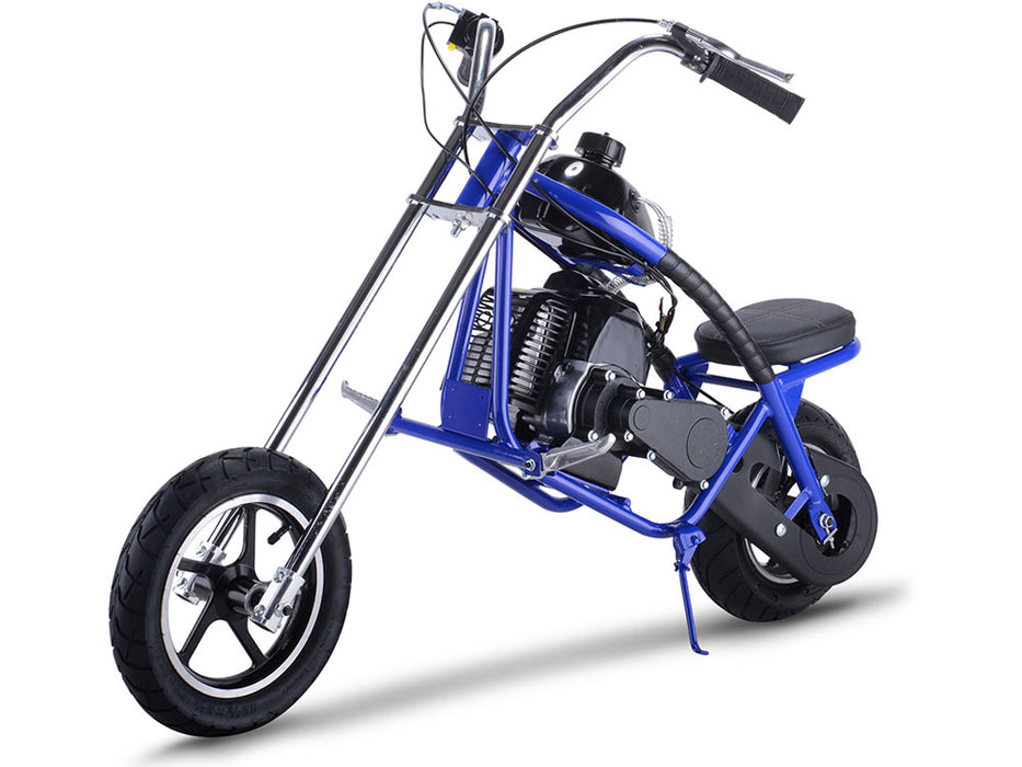 Gas Mini Chopper 49cc Blue