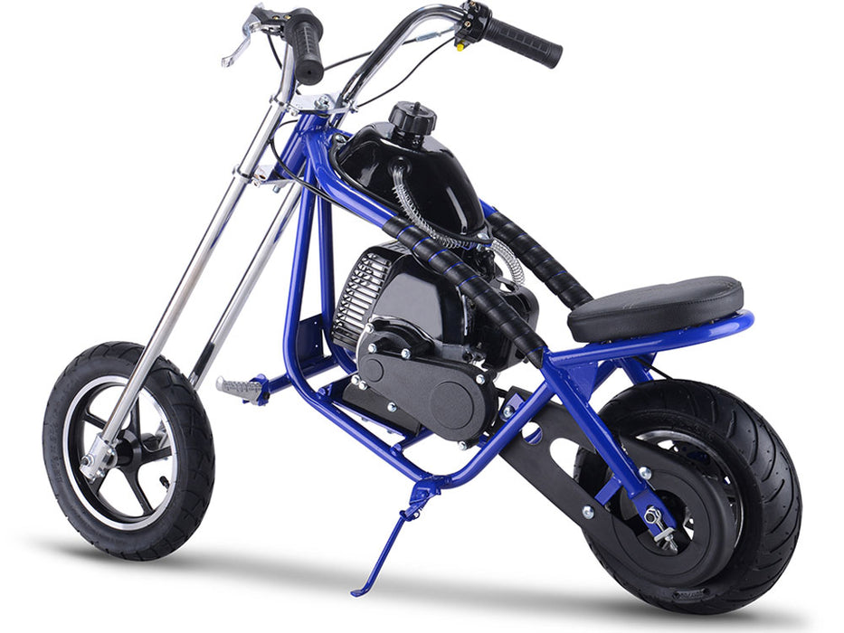 Gas Mini Chopper 49cc Blue