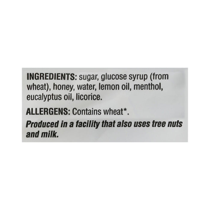 Honees Cough Drops -Honey Lemon - Lemon Menthol - 20 Cough Drops