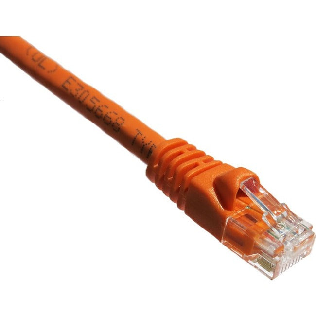 Axiom 50FT CAT5E 350mhz Patch Cable Molded Boot (Orange)