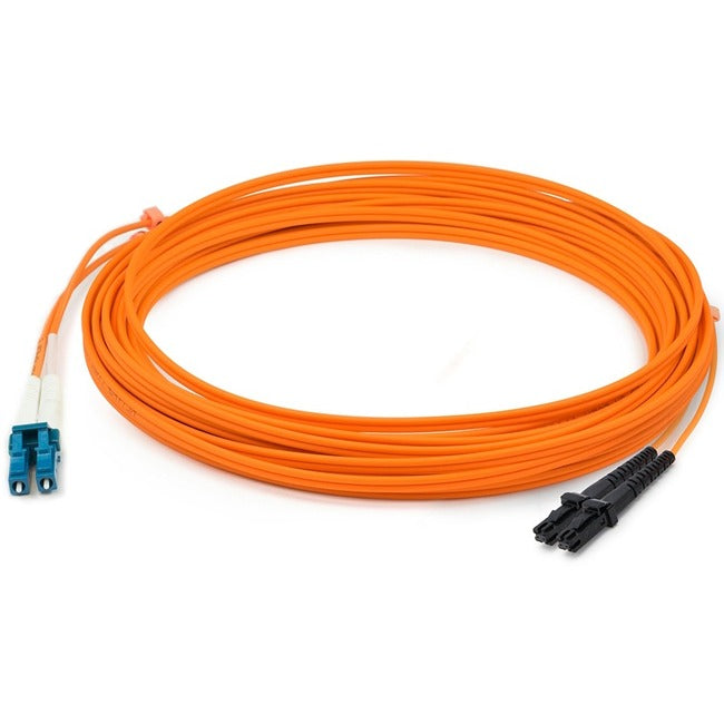 AddOn 2m LC (Male) to MT-RJ (Male) Orange OM1 Duplex Fiber OFNR (Riser-Rated) Patch Cable