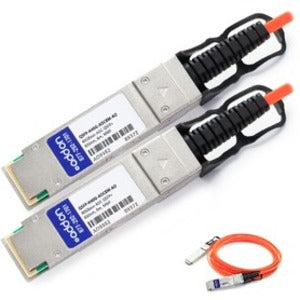 AddOn Cisco Compatible TAA Compliant 40GBase-AOC QSFP+ to QSFP+ Direct Attach Cable (850nm, MMF, 8m)