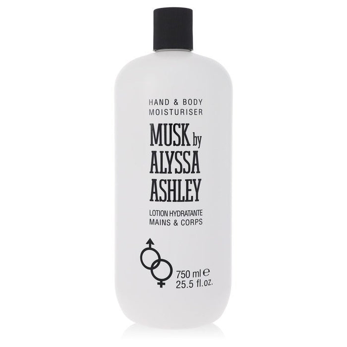 Alyssa Ashley Musk by Houbigant Body Lotion 25.5 oz for Women.